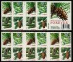 Forever Stamps 2010 Holiday Evergreens Forever First Class -