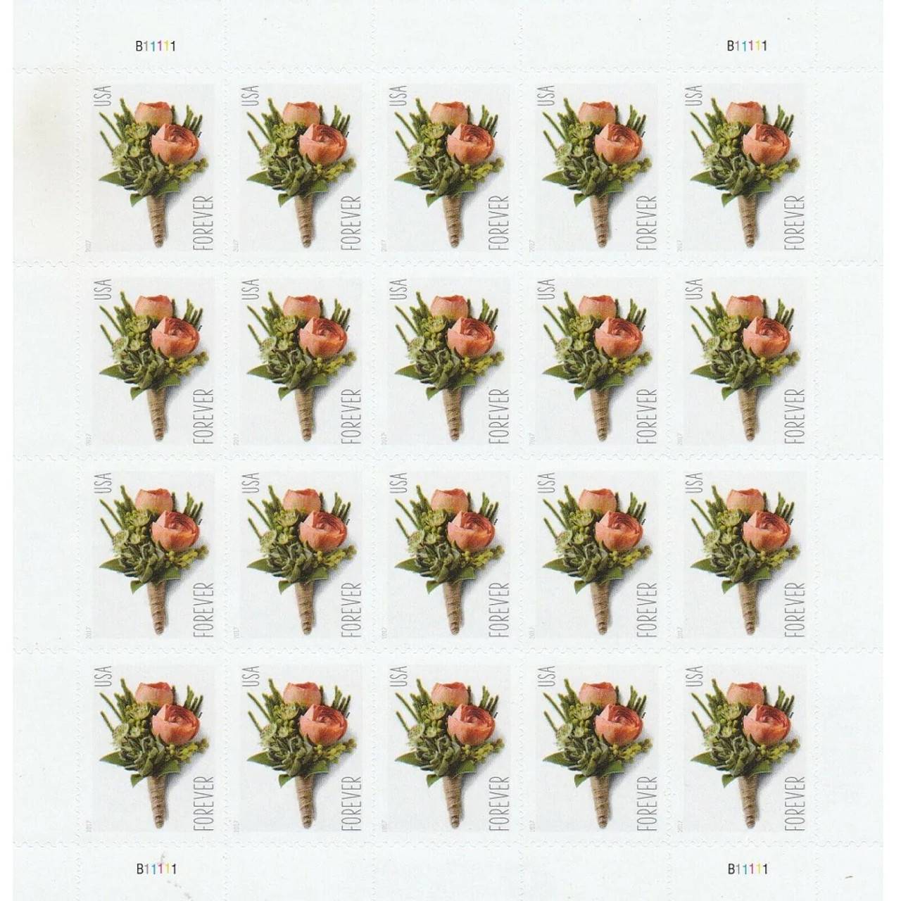 Celebration Boutonniere Stamp - 2017 -