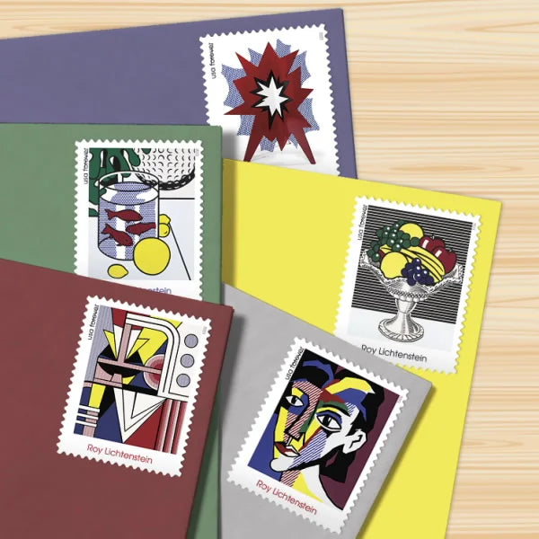2023 Roy Lichtenstein Forever Stamps -