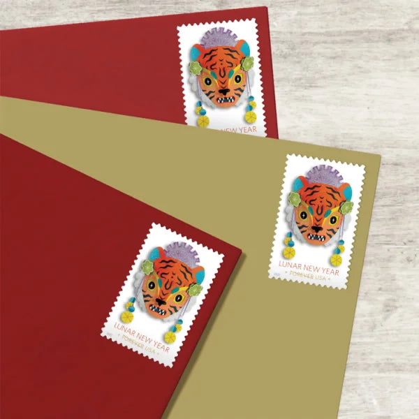 Lunar New Year: Year of the Tiger Stamps 2022
