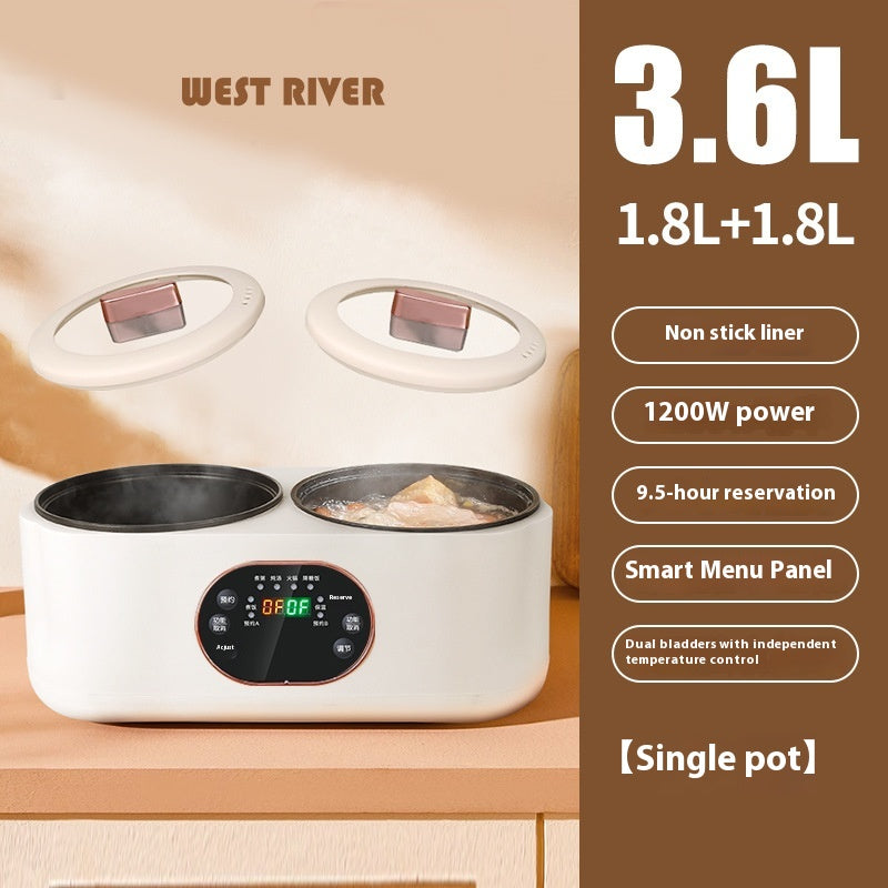 Automatic Double-Liner Rice Cooker | Multi-Function Electric Cooker for Rice, Soup & Stews