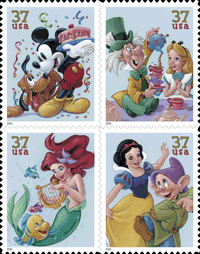 Stamps 2005 The Art of Disney -