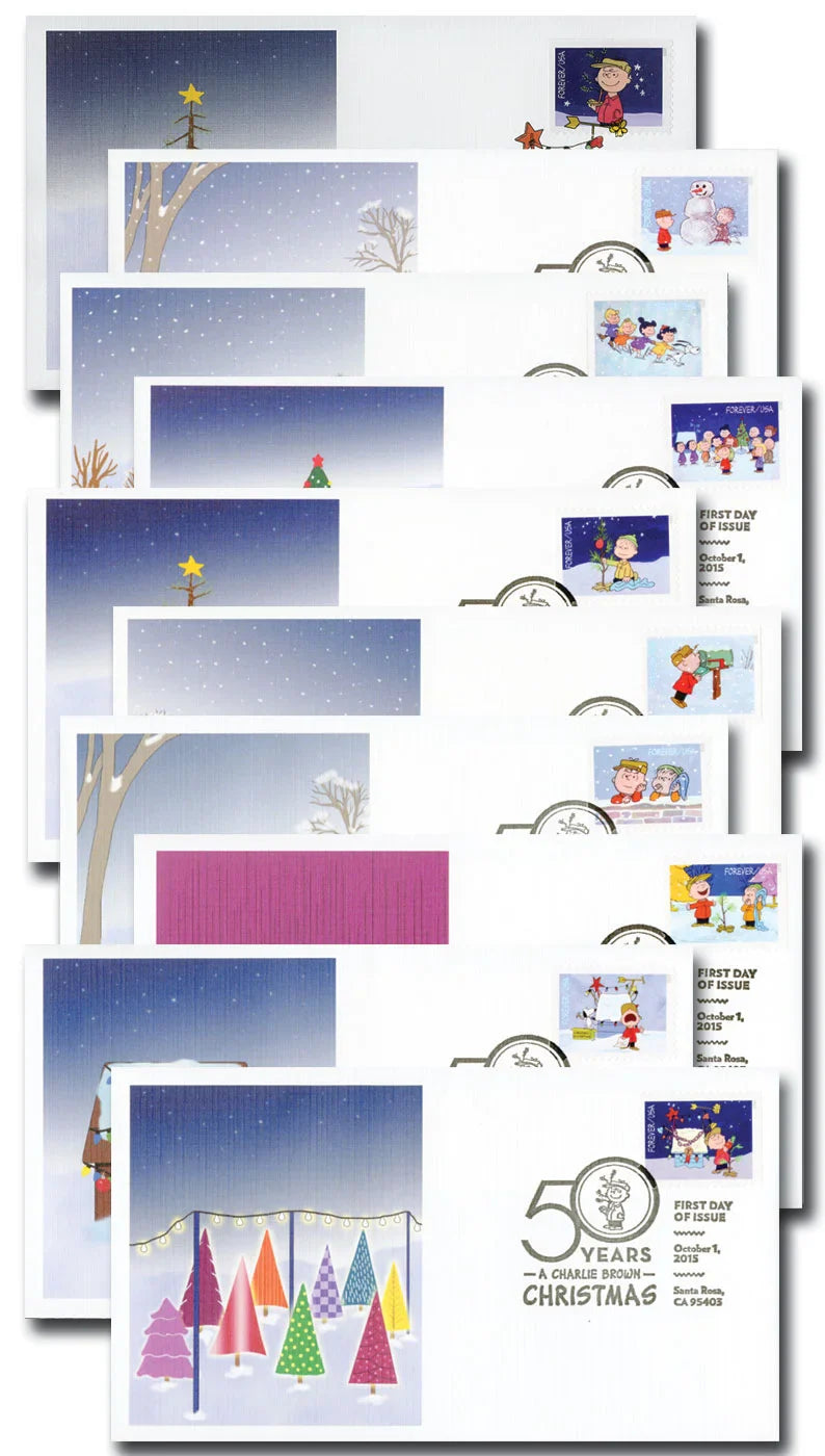 A Charlie Brown Christmas Forever Stamps -