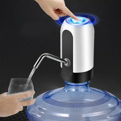 Electric Automatic Water Bottle Dispenser | USB Rechargeable Universal Pump for 5-Gallon Bottles