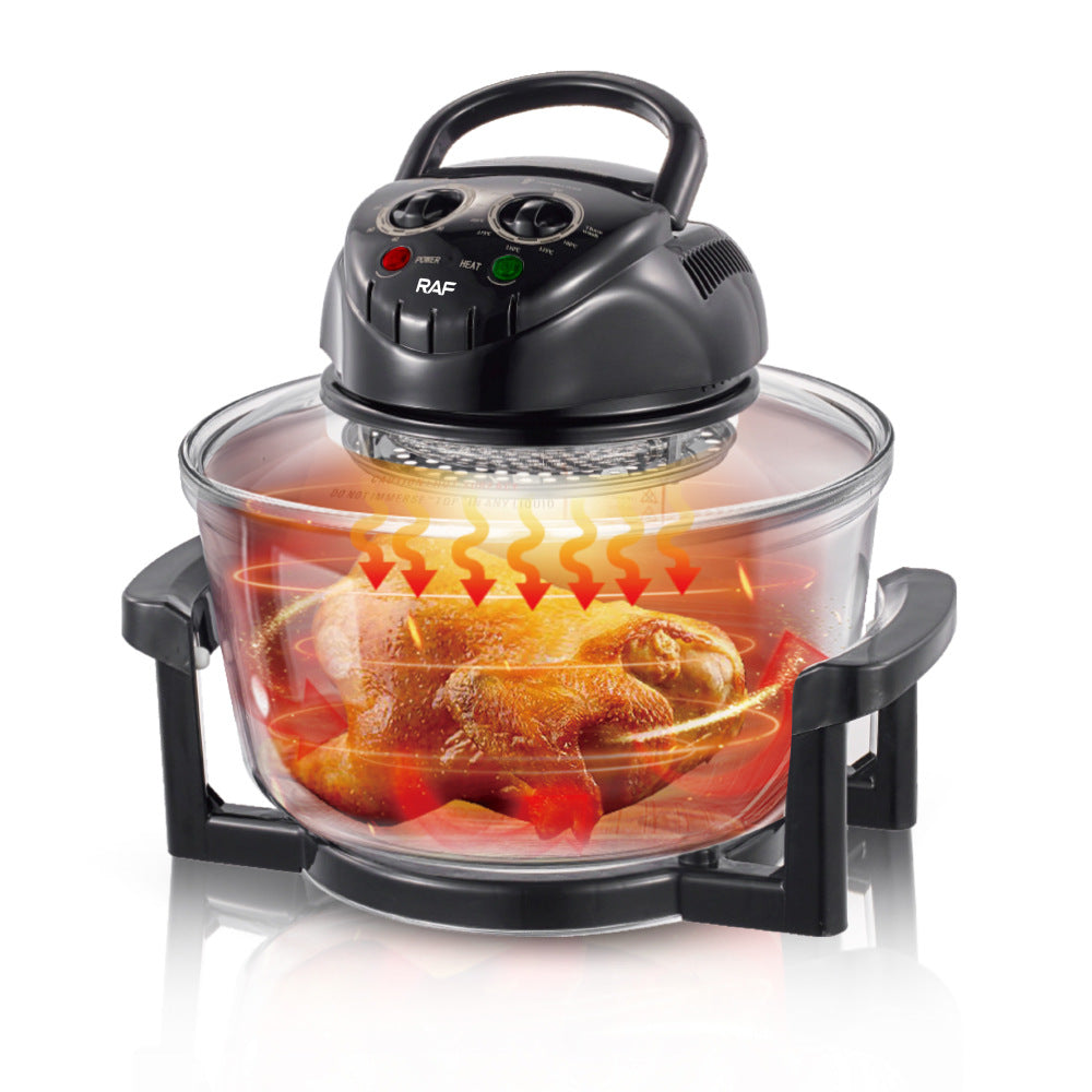 Smart Visual Air Fryer for Home | Multi-Functional Electric Air Fryer with Transparent Window