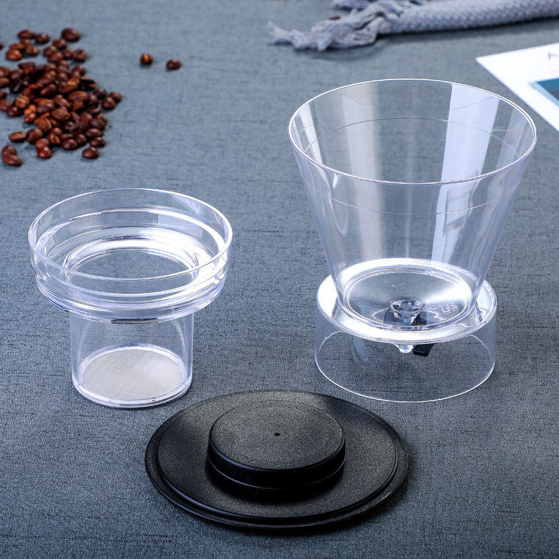 Ice Drip Coffee Maker Glass Pot | Cold Brew & Slow Drip Coffee Brewing Carafe for Home Use