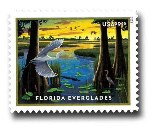 Florida Everglades Stamps 2023 -