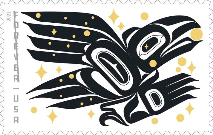 Raven Story Forever Postage Stamp 2021