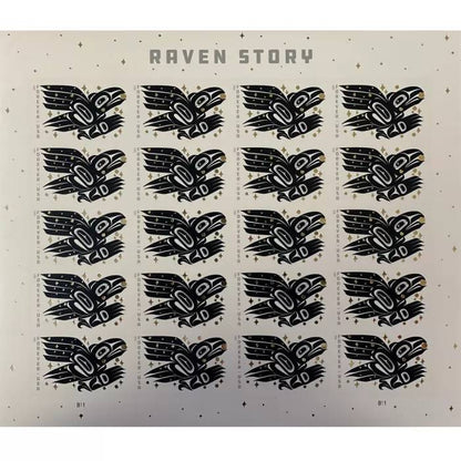 Raven Story Forever Postage Stamp 2021