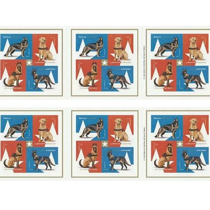 Military Working Dogs Forever Stamps