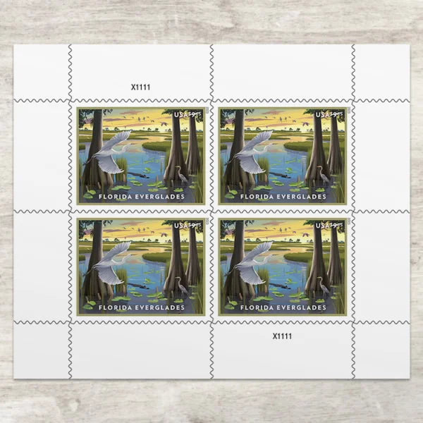 Florida Everglades Stamps 2023 -