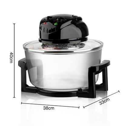 Smart Visual Air Fryer for Home | Multi-Functional Electric Air Fryer with Transparent Window