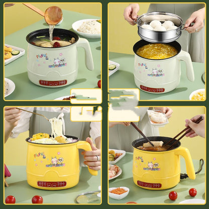 Mini Multi-Functional Electric Cooker for Home | Compact One-Pot Cooker for Noodles, Soup & Rice