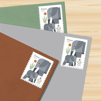 Elephants Stamps 2022 -