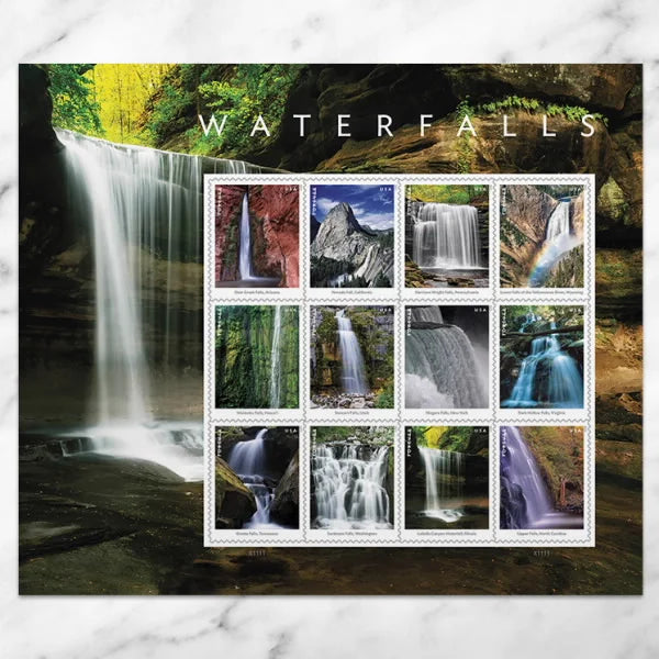 Waterfalls Stamps 2023