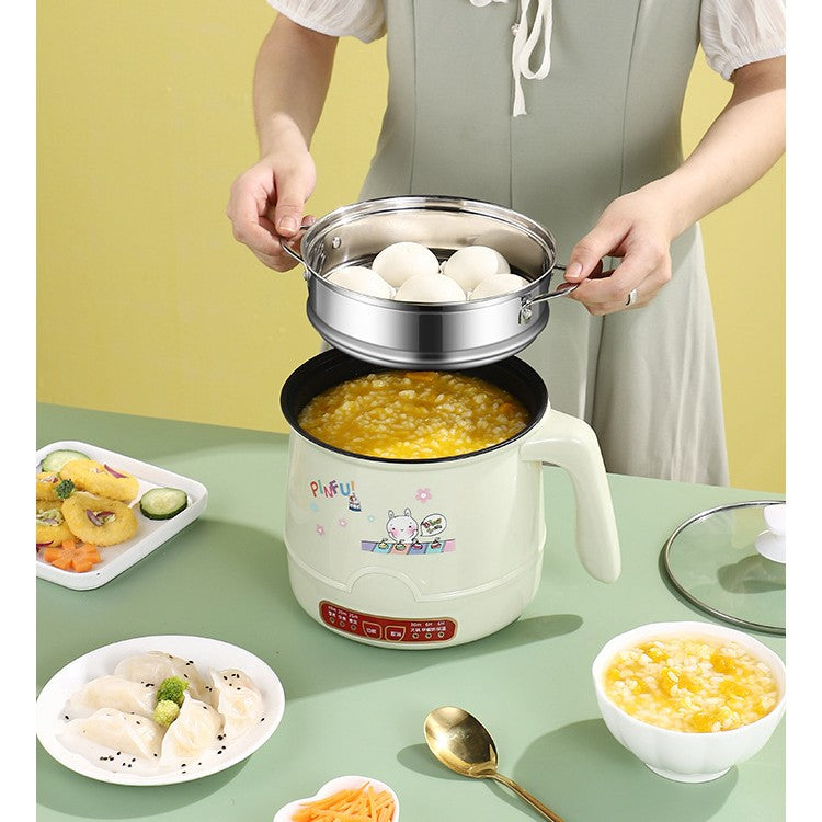 Mini Multi-Functional Electric Cooker for Home | Compact One-Pot Cooker for Noodles, Soup & Rice