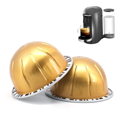 Reusable Coffee Capsule Compatible with Nespresso Vertuo Machines | Refillable DIY Coffee Pod