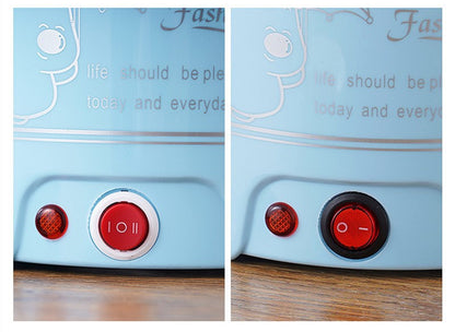 Electric Mini Cooker for Students | Multi-Function Noodle, Soup & Rice Cooker for Small Spaces