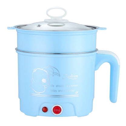 Electric Mini Cooker for Students | Multi-Function Noodle, Soup & Rice Cooker for Small Spaces