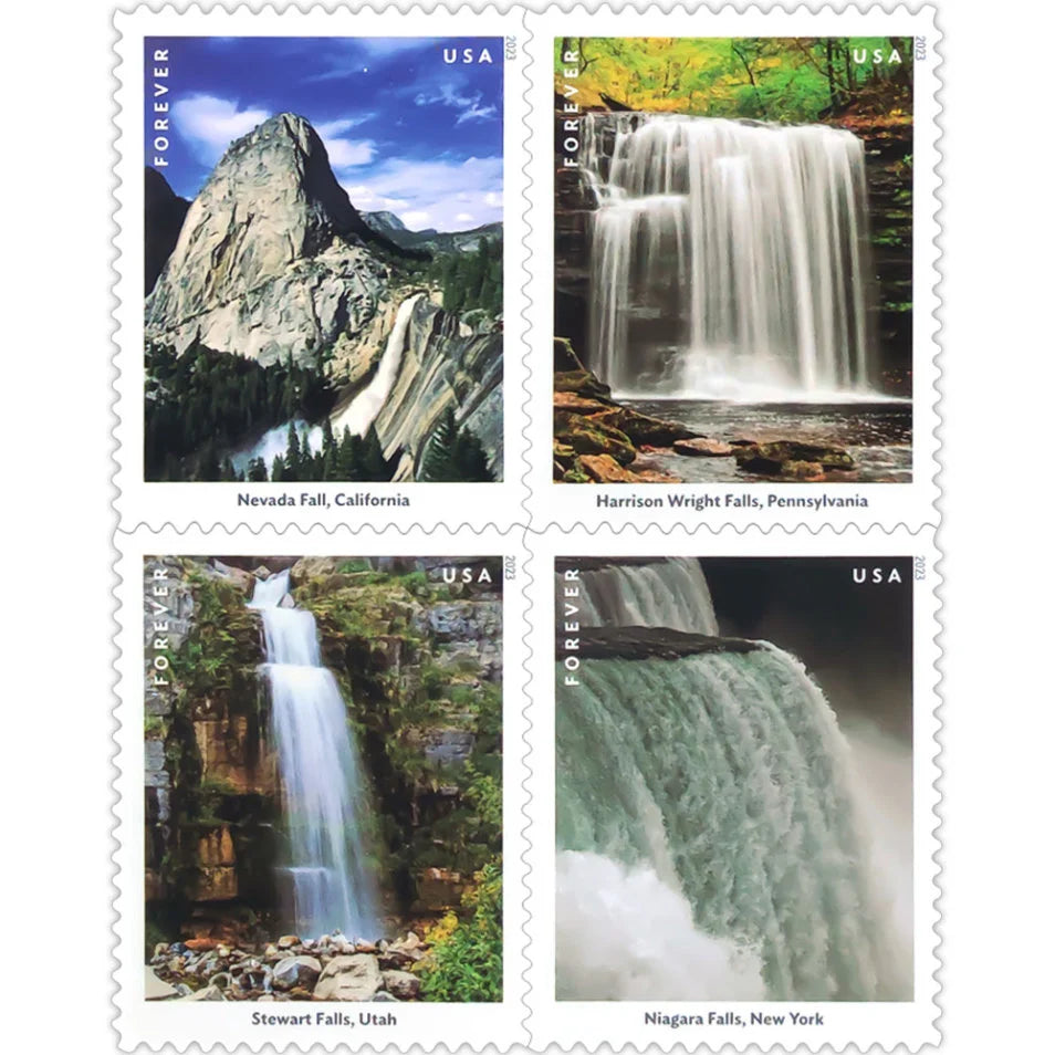Waterfalls Stamps 2023