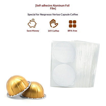 Reusable Coffee Capsule Compatible with Nespresso Vertuo Machines | Refillable DIY Coffee Pod