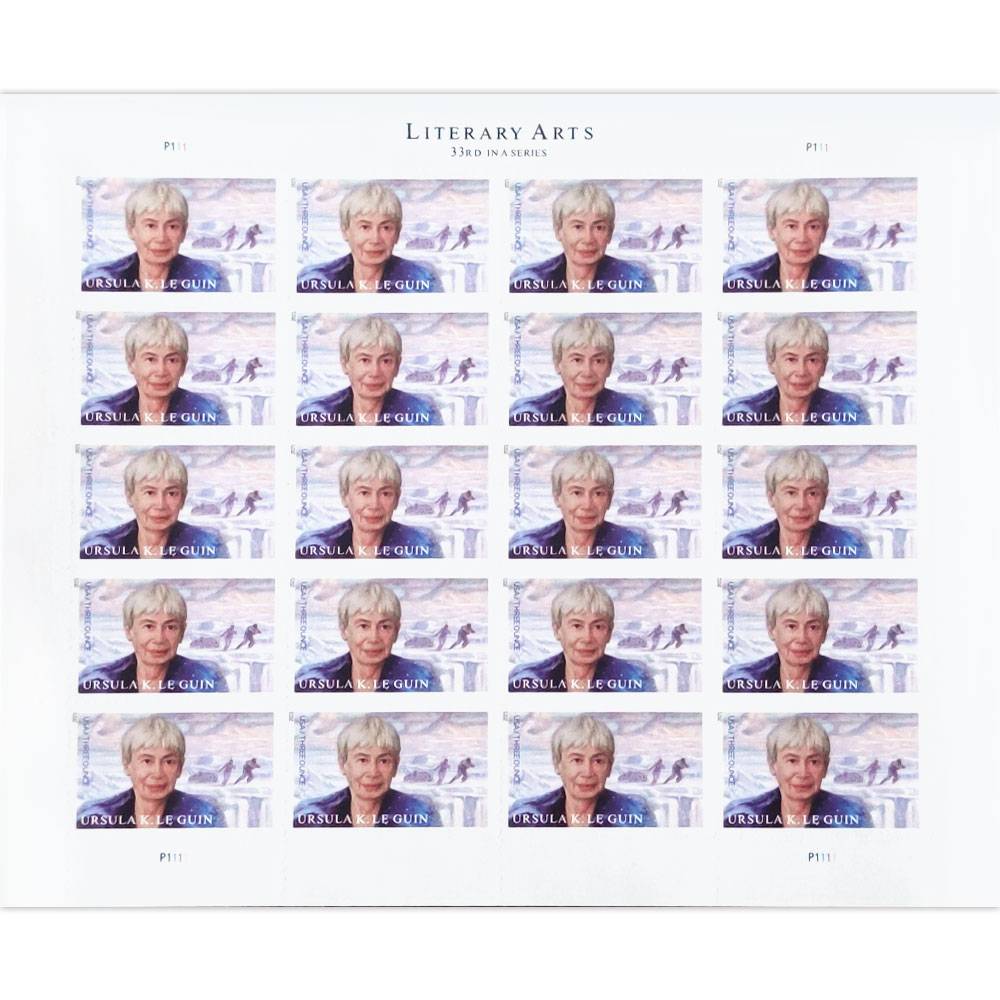 Ursula K. Le Guin Stamps(Three Ounce $1.11)