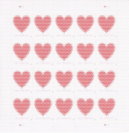 Made of Hearts Stamps 2020