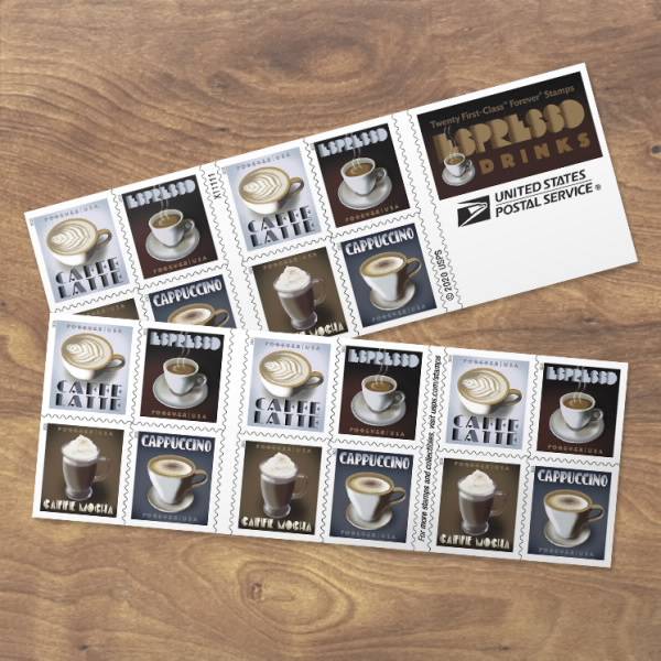 Espresso Drinks Stamps -