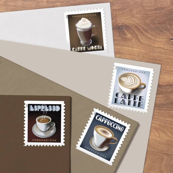 Espresso Drinks Stamps -