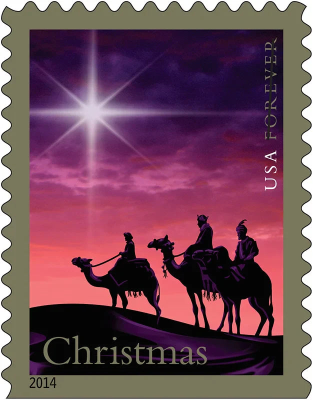 Christmas Magi Forever Stamps -