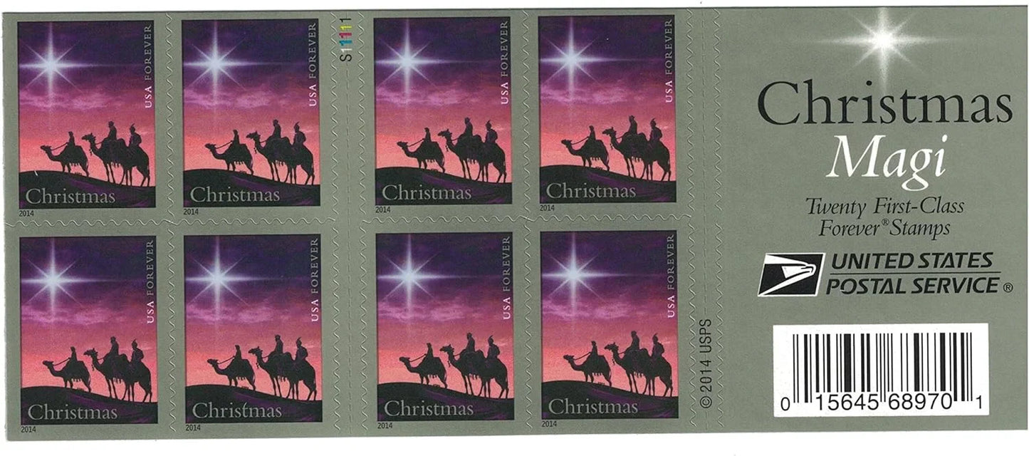Christmas Magi Forever Stamps -