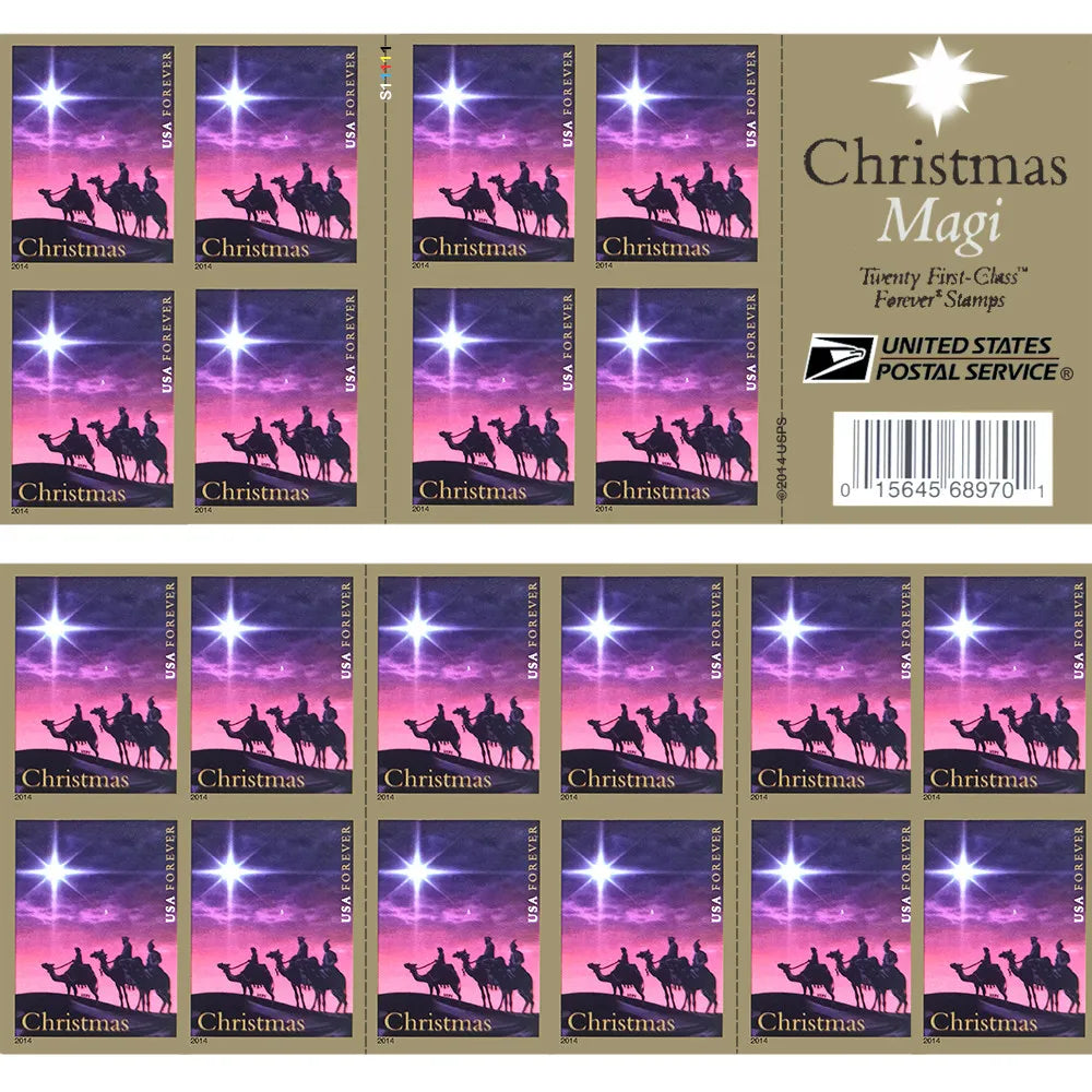 Christmas Magi Forever Stamps -