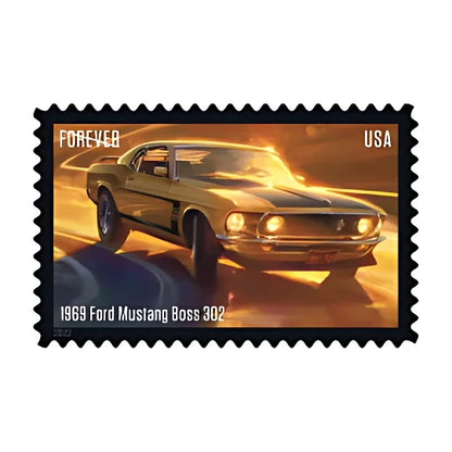 Pony Cars Stamps 2022