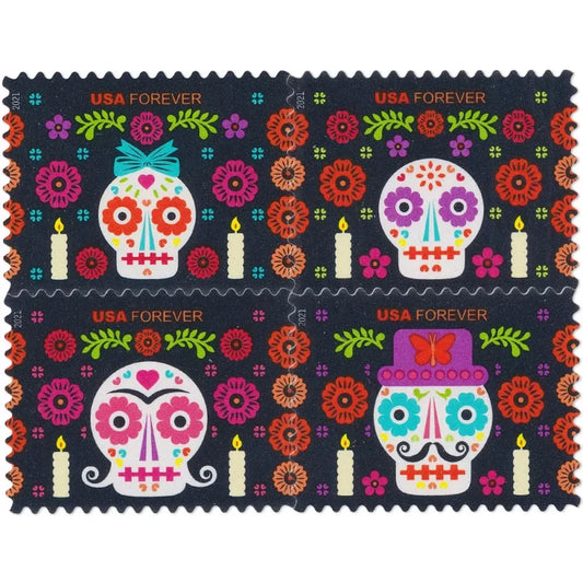 Day of the Dead Stamps 2021 -