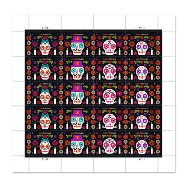 Day of the Dead Stamps 2021 -