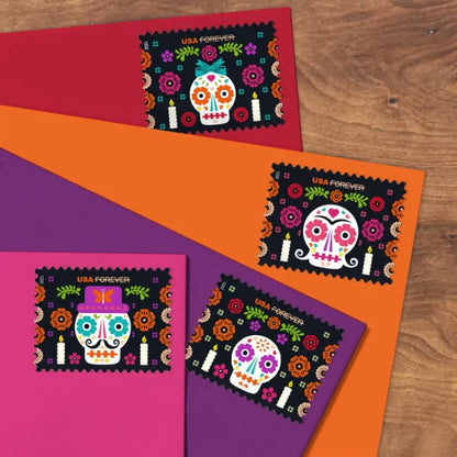 Day of the Dead Stamps 2021 -