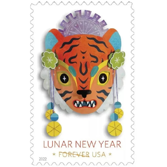 Lunar New Year: Year of the Tiger Stamps 2022