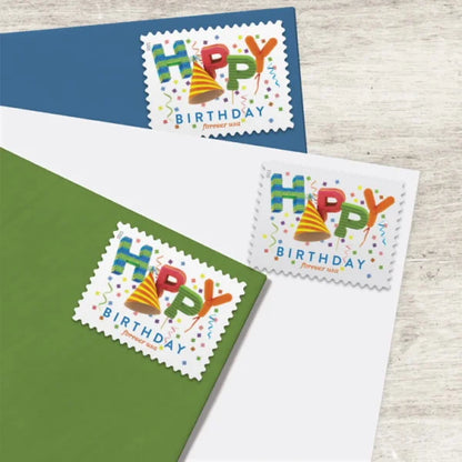 Happy Birthday Stamps 2021 -