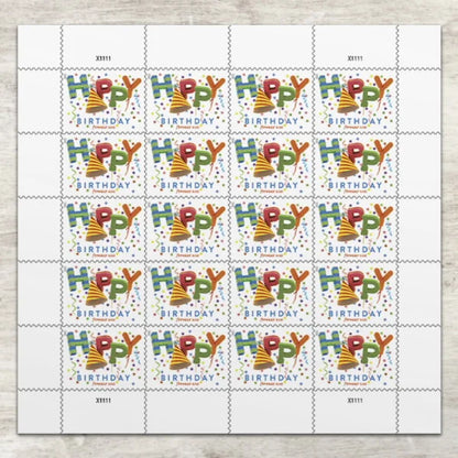 Happy Birthday Stamps 2021 -