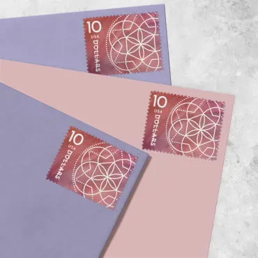 Floral Geometry Stamps 2023 -