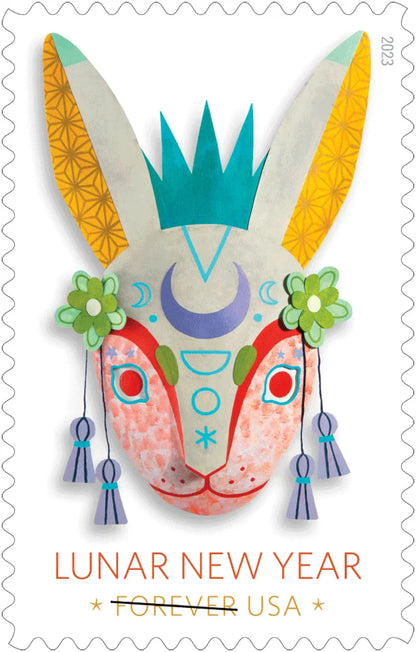 Lunar New Year: Year of the Rabbit Stamps 2023