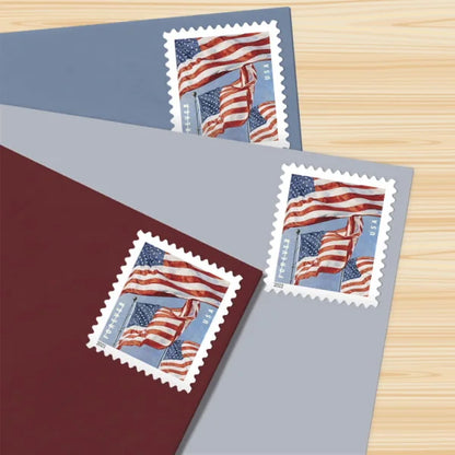 2022 US Flag Stamp (100 Stamps) -First-Class Mail