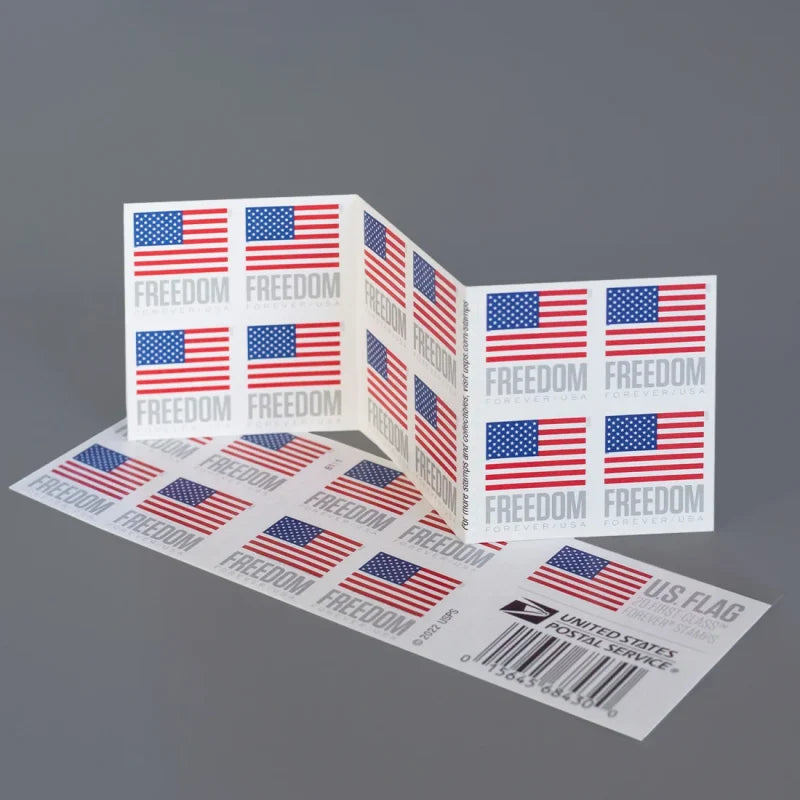 2023 US Flag Stamps (Book) -First-Class Mail