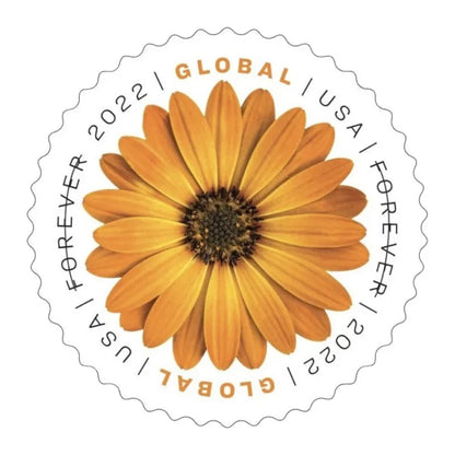 Global African Daisy Stamps 2022 -