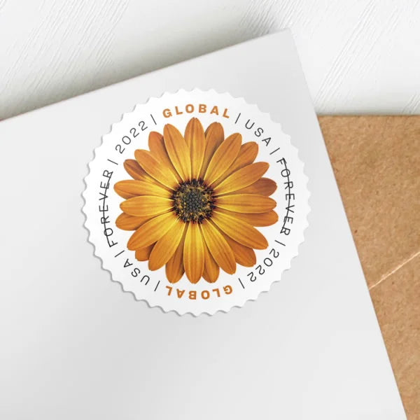 Global African Daisy Stamps 2022 -