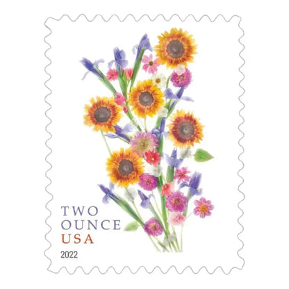 Sunflower Bouquet Stamps(Two Ounce)