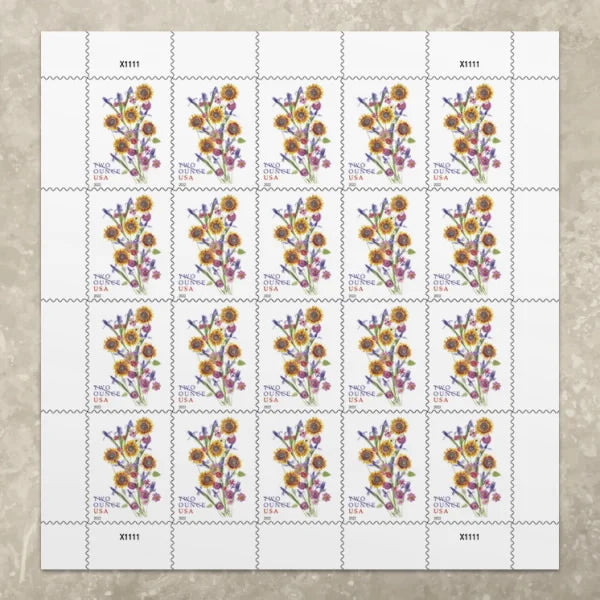 Sunflower Bouquet Stamps(Two Ounce)