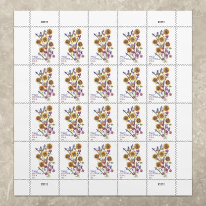 Sunflower Bouquet Stamps(Two Ounce)