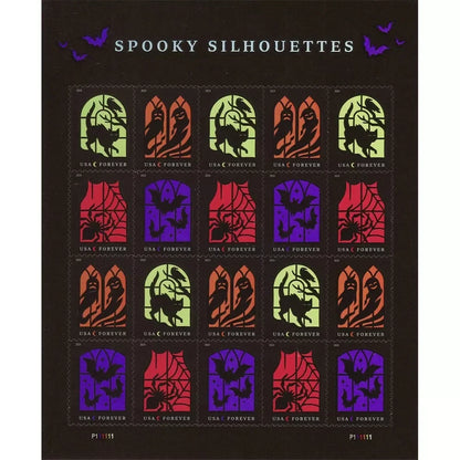 Spooky Silhouettes Stamps 2019