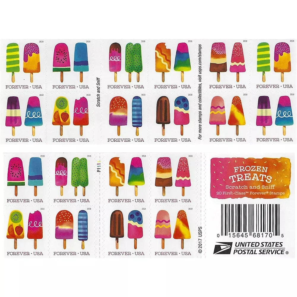 Frozen Treats Stamps 2018 -